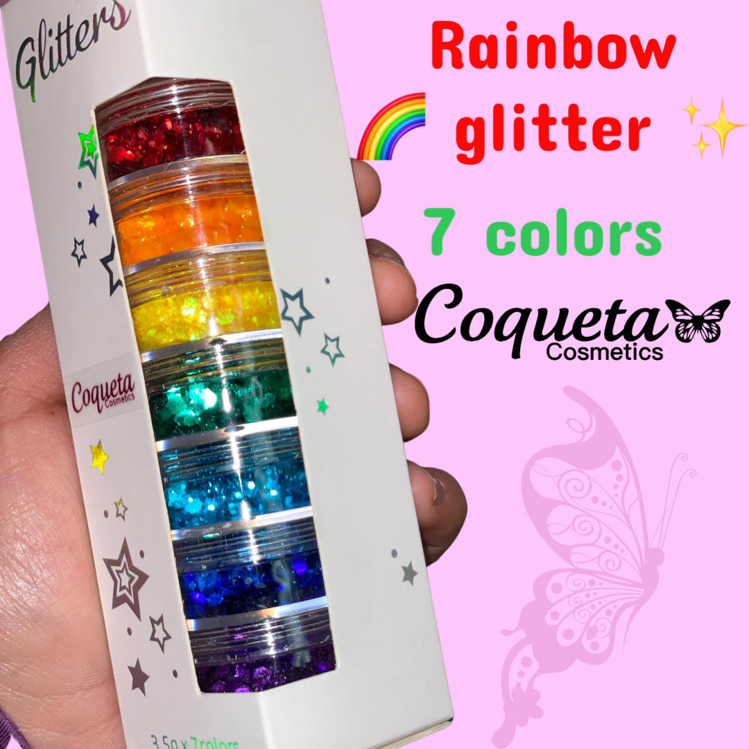 Rainbow 🌈 glitter ✨