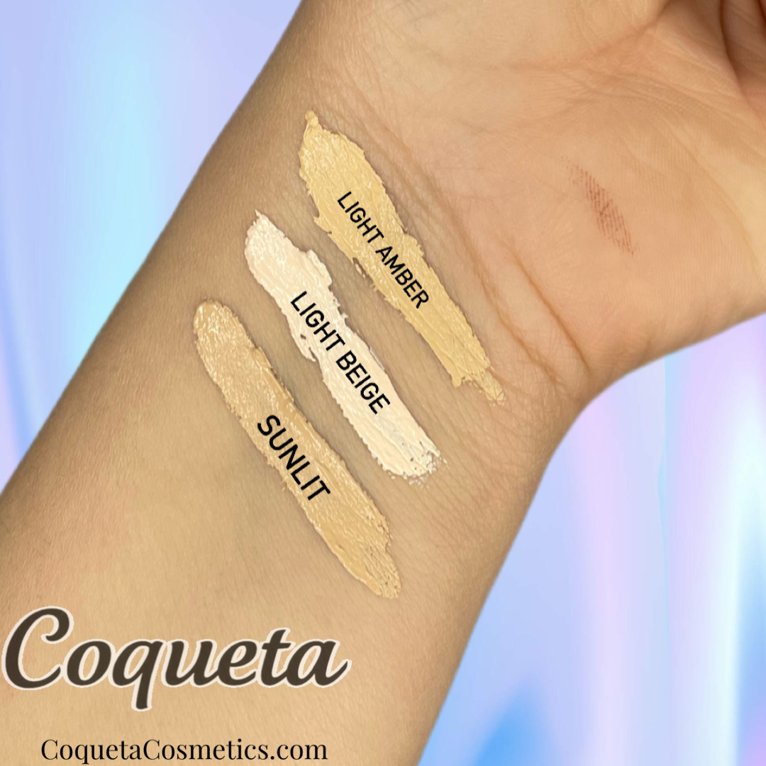 Camouflage full coverage concealers