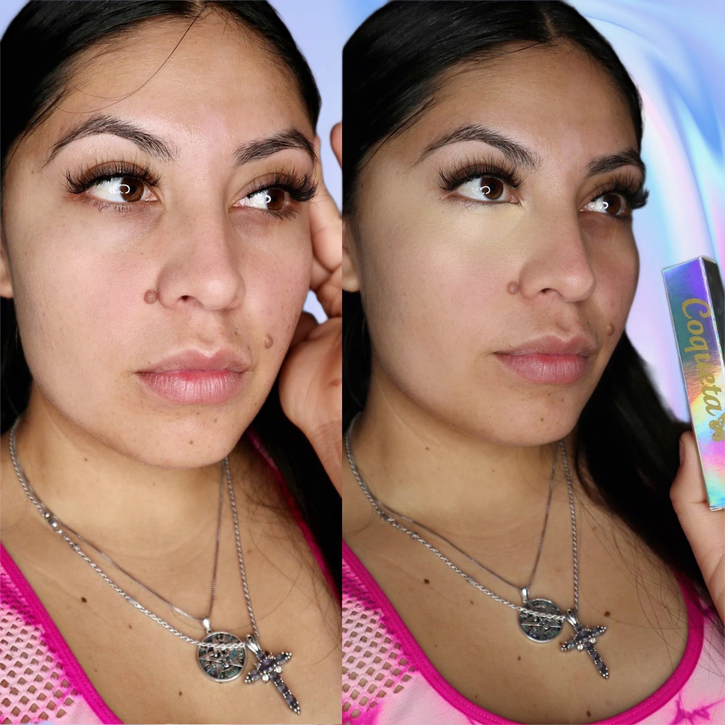 Camouflage full coverage concealers