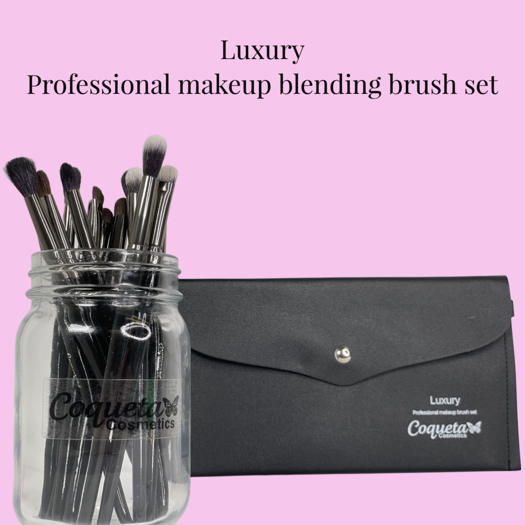 Professional blending brush set
