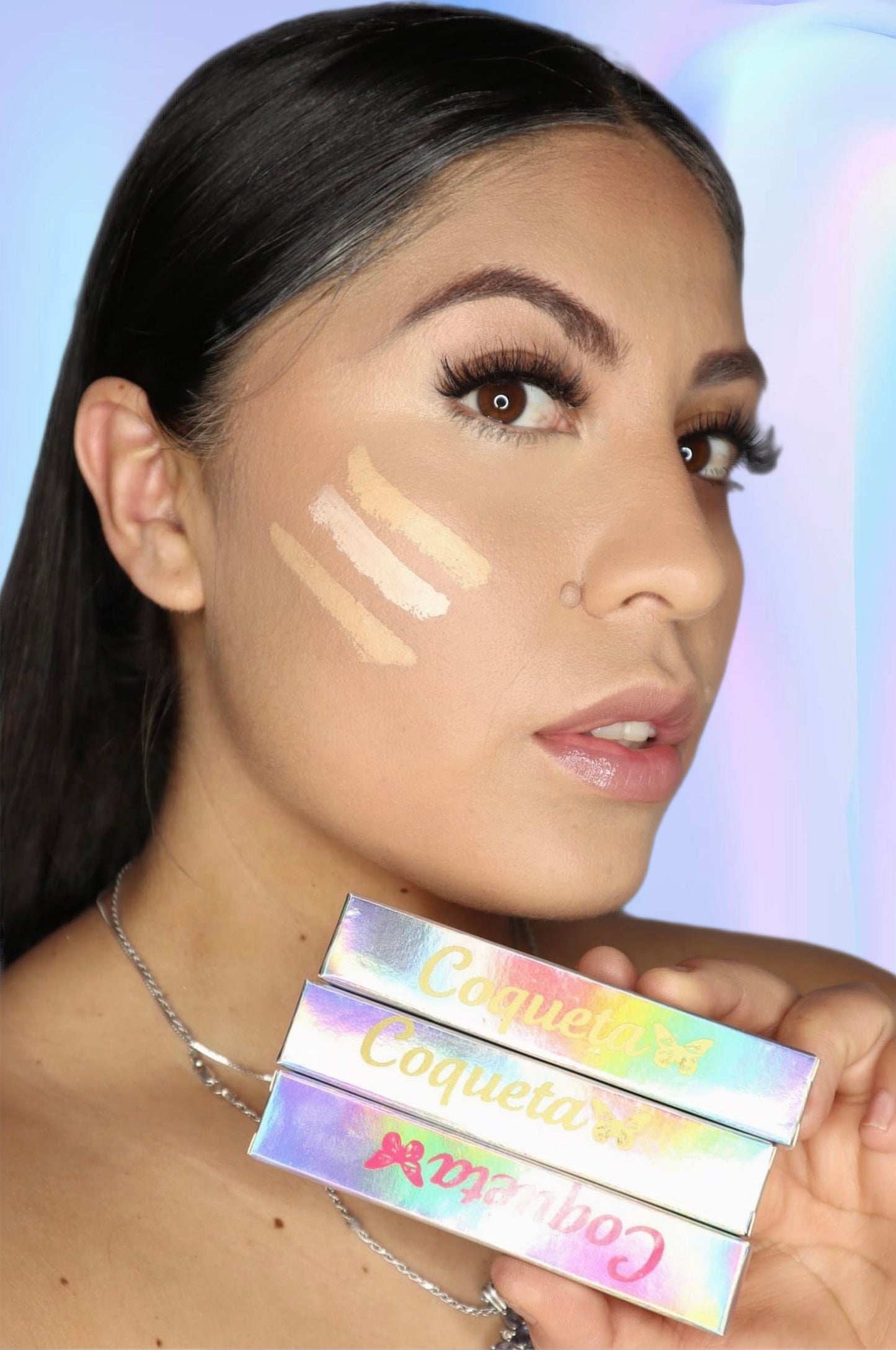 Camouflage full coverage concealers