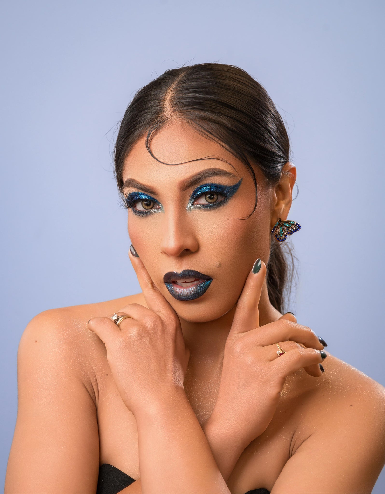 DREAM  Duo chrome eyeshadow pallet