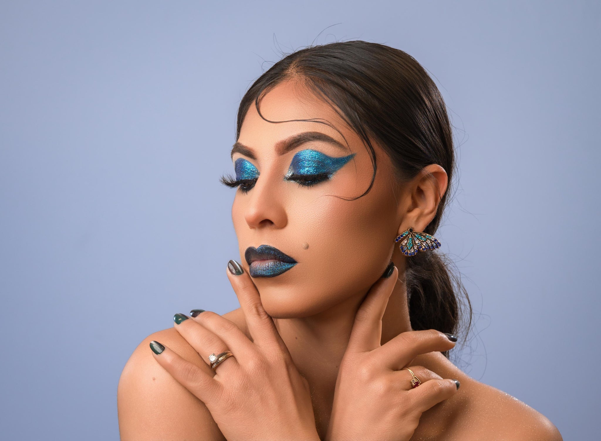 DREAM  Duo chrome eyeshadow pallet