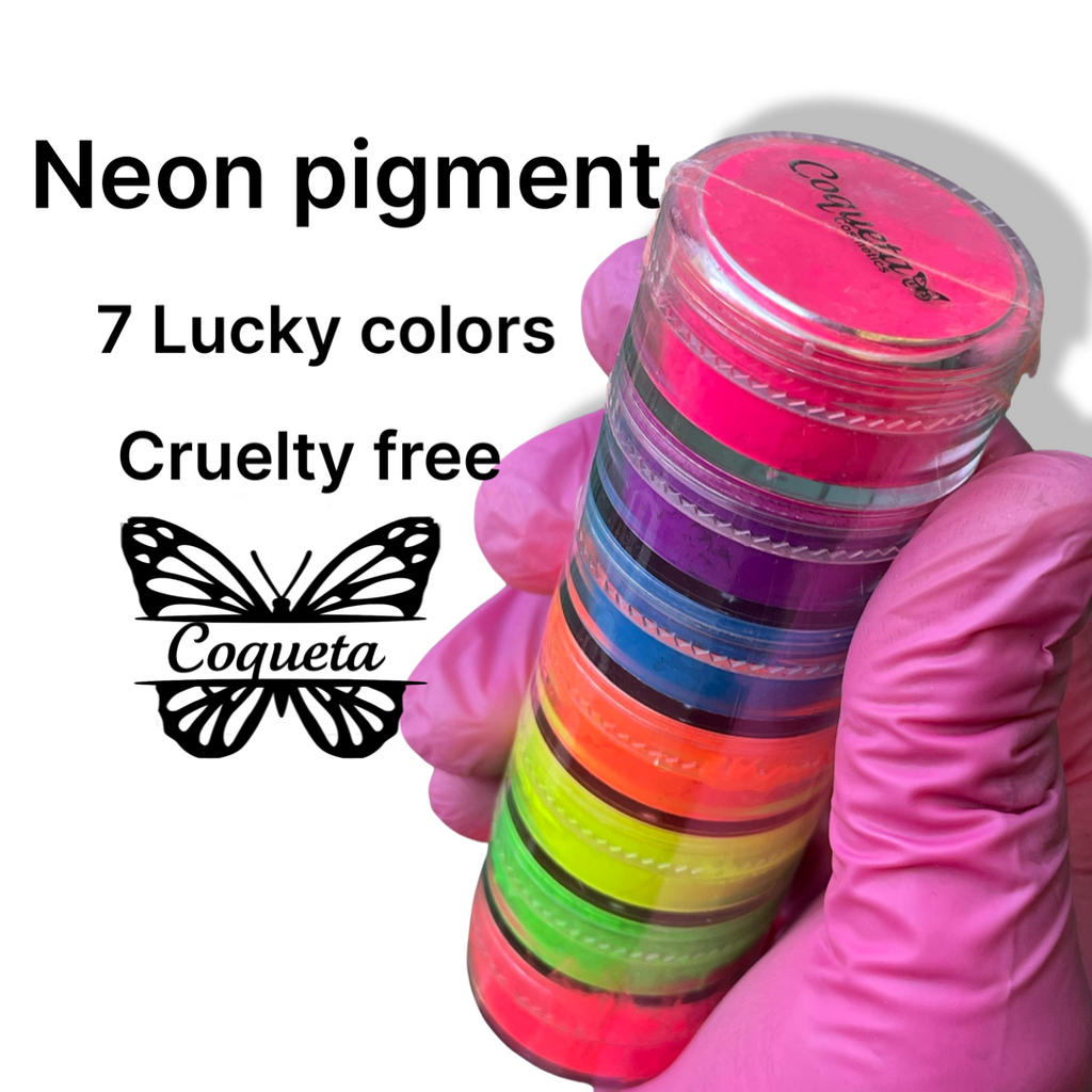 Neon pigments