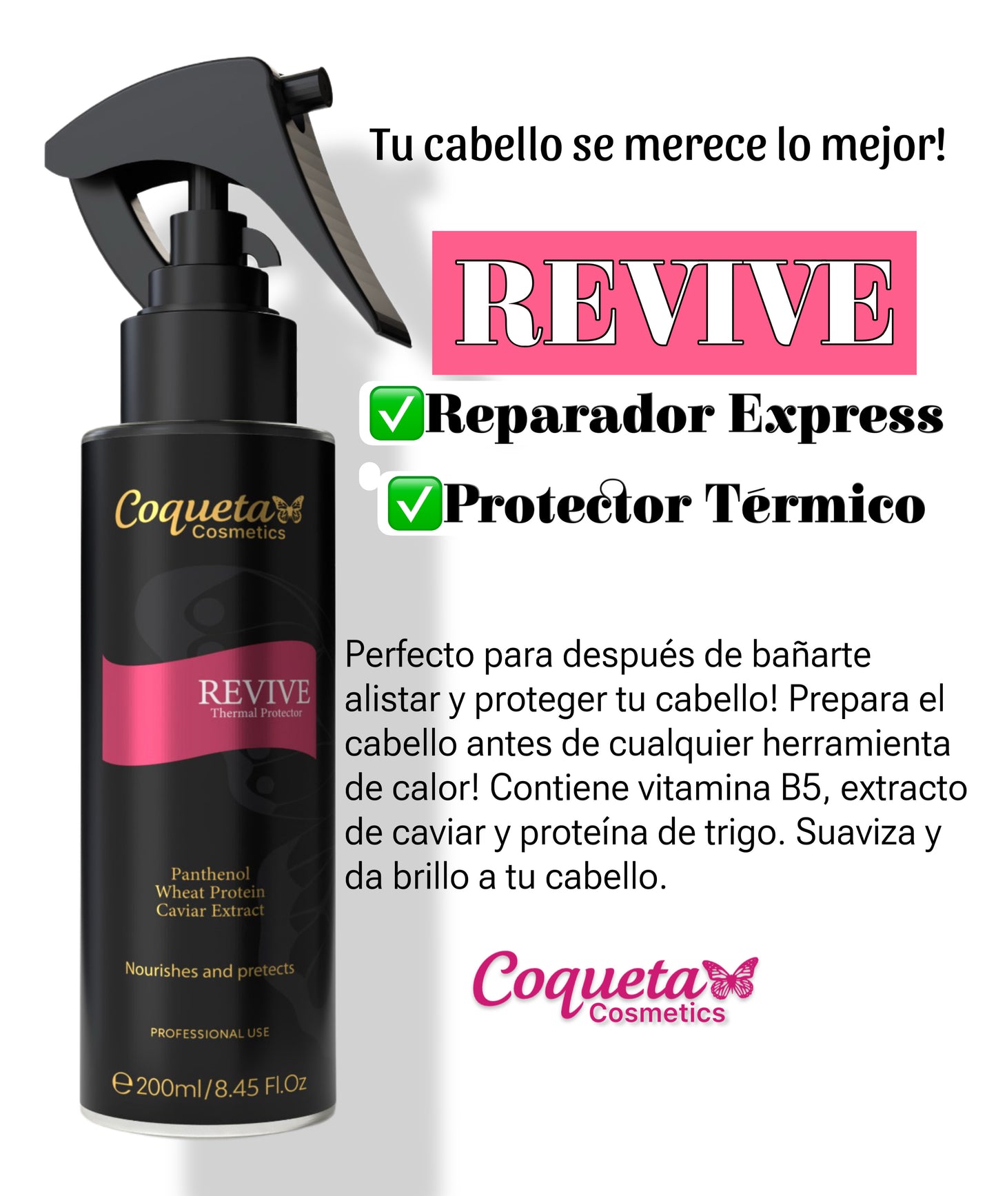 Protector de calor y Reparador Express