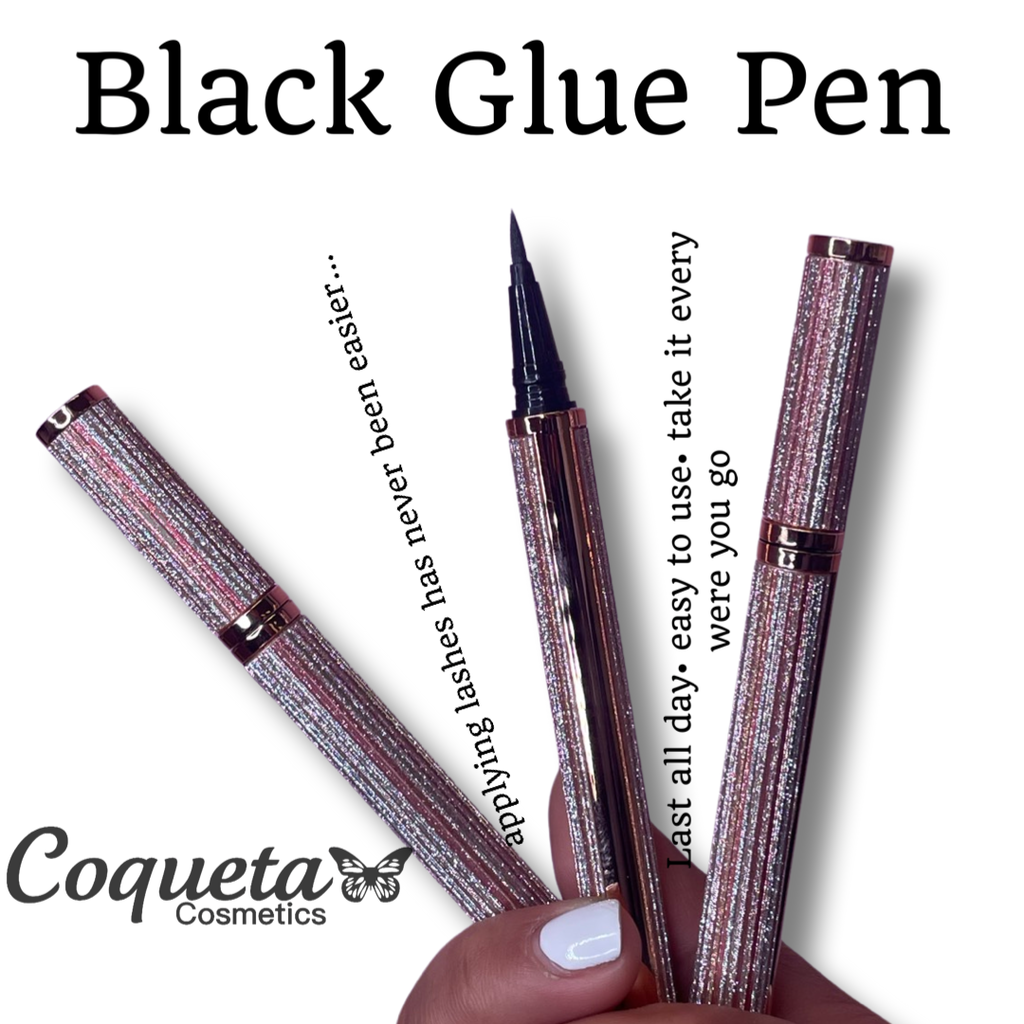 Black glue pen