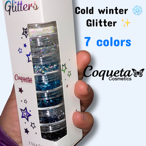 Cold winter ❄️ glitter