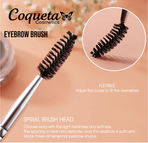 Eyebrow brush